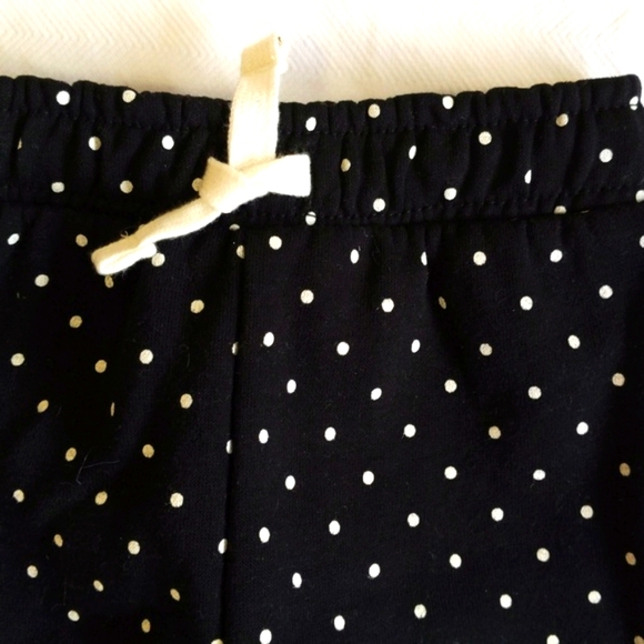 george polkadot fleece lined joggers sweatpants 3-6 months baby girl - Picture 4 of 5